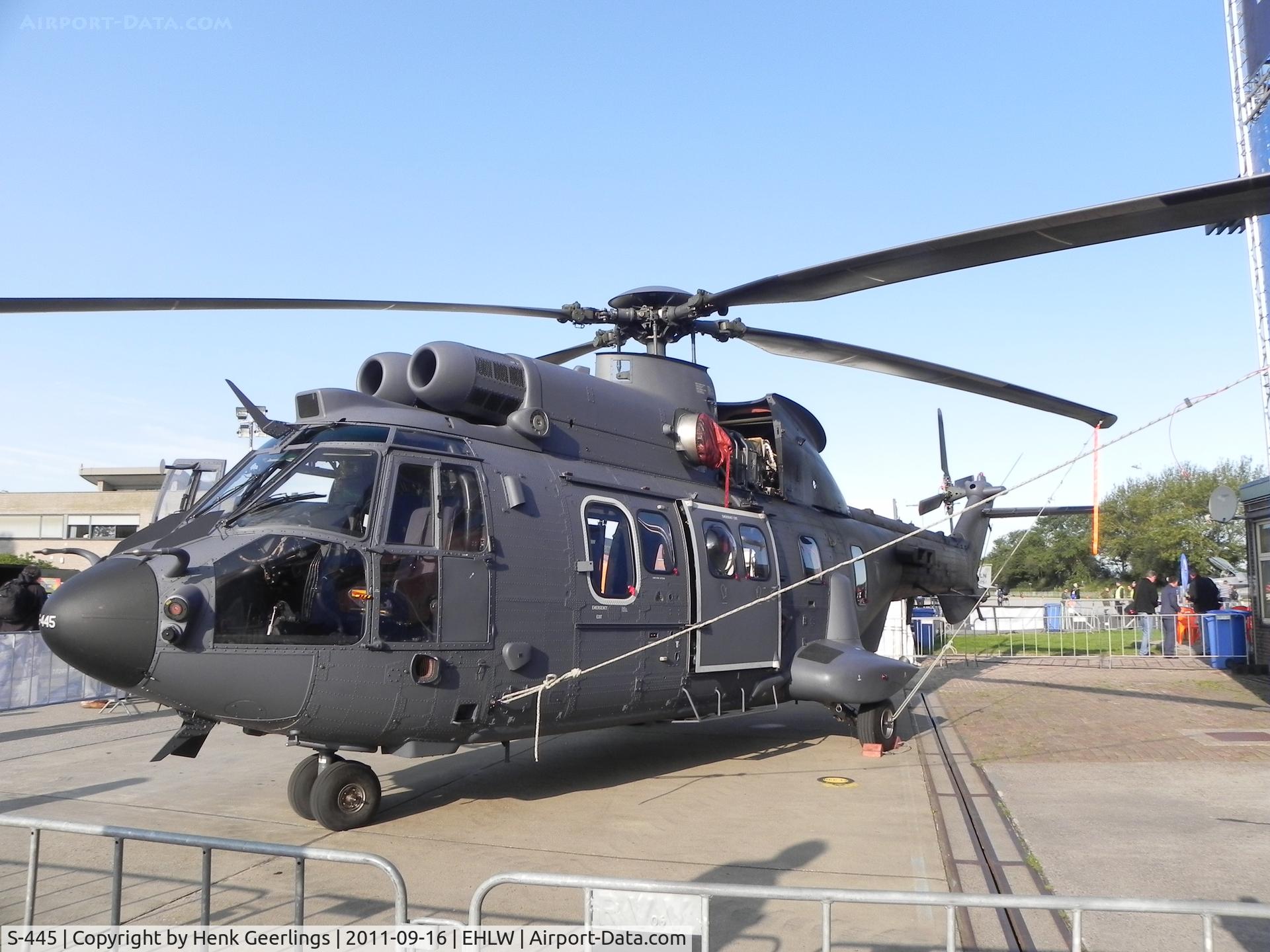 S-445, Eurocopter AS-532U2 Cougar C/N 2445, Dutch Air Force Open Day at Leeuwarden AFB , Sep 2011