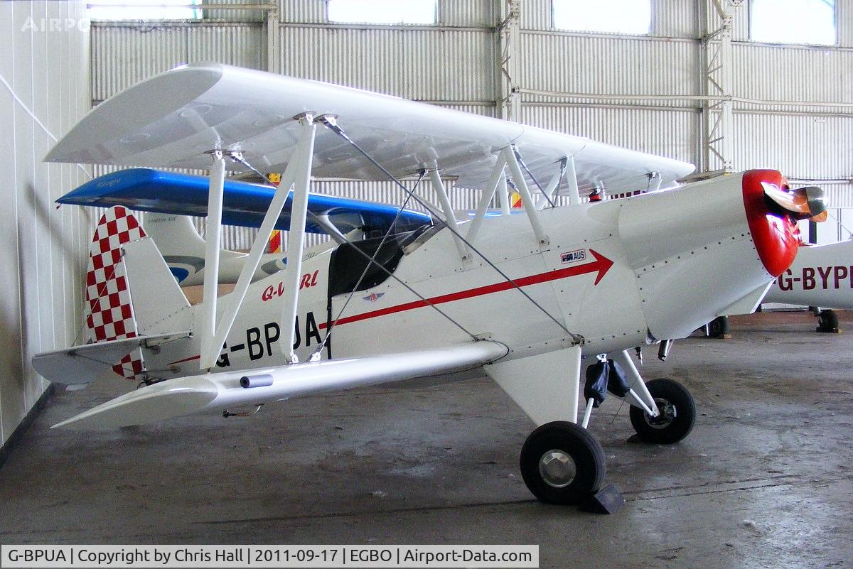 G-BPUA, 1986 EAA Biplane C/N SAAC-O2, privately owned