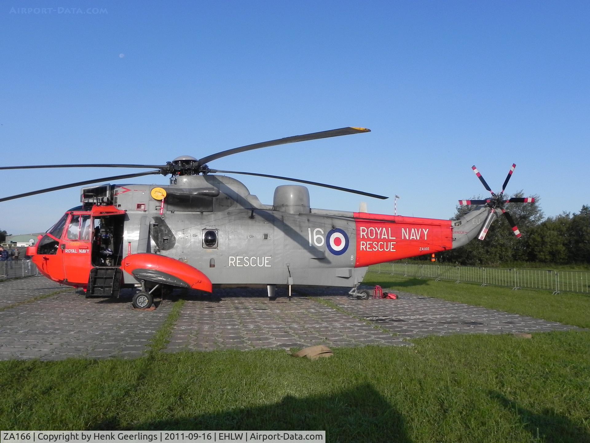 ZA166, 1982 Westland Sea King HU.5 C/N WA899, Fleet Air Arm ; Dutch Air Force Open Day at Leeuwarden AFB , Sep 2011