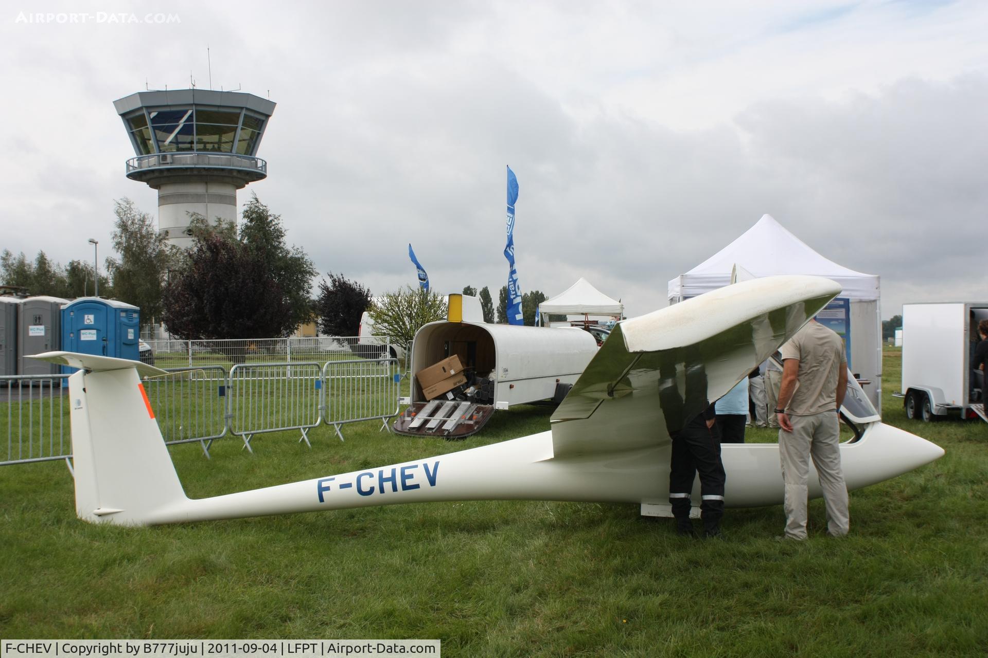 F-CHEV, Centrair C101A Pegase C/N 101AO402, on display at Pontoise