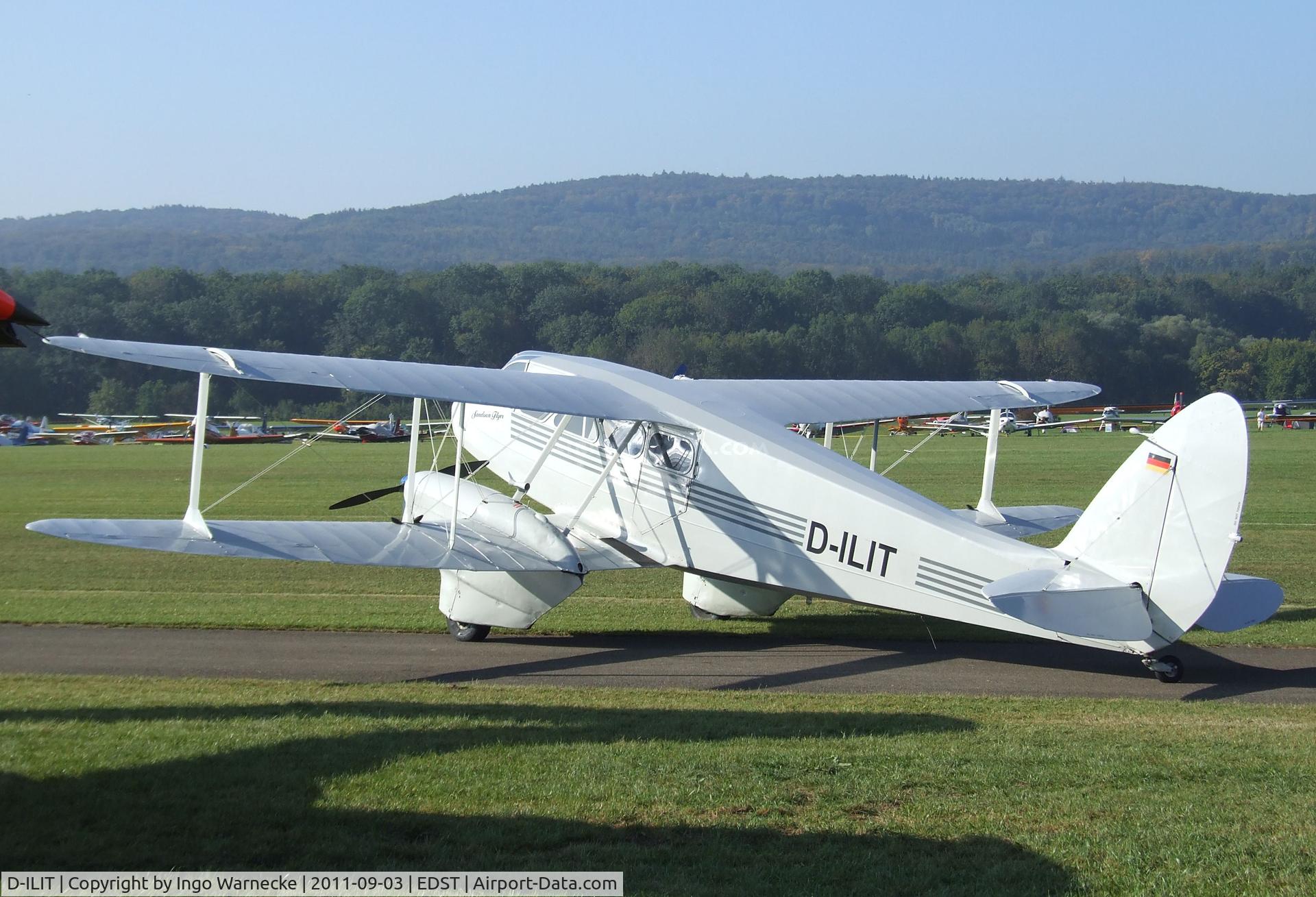D-ILIT, 1945 De Havilland DH-89A Dominie/Dragon Rapide C/N 6879, De Havilland D.H.89A Dominie at the 2011 Hahnweide Fly-in, Kirchheim unter Teck airfield