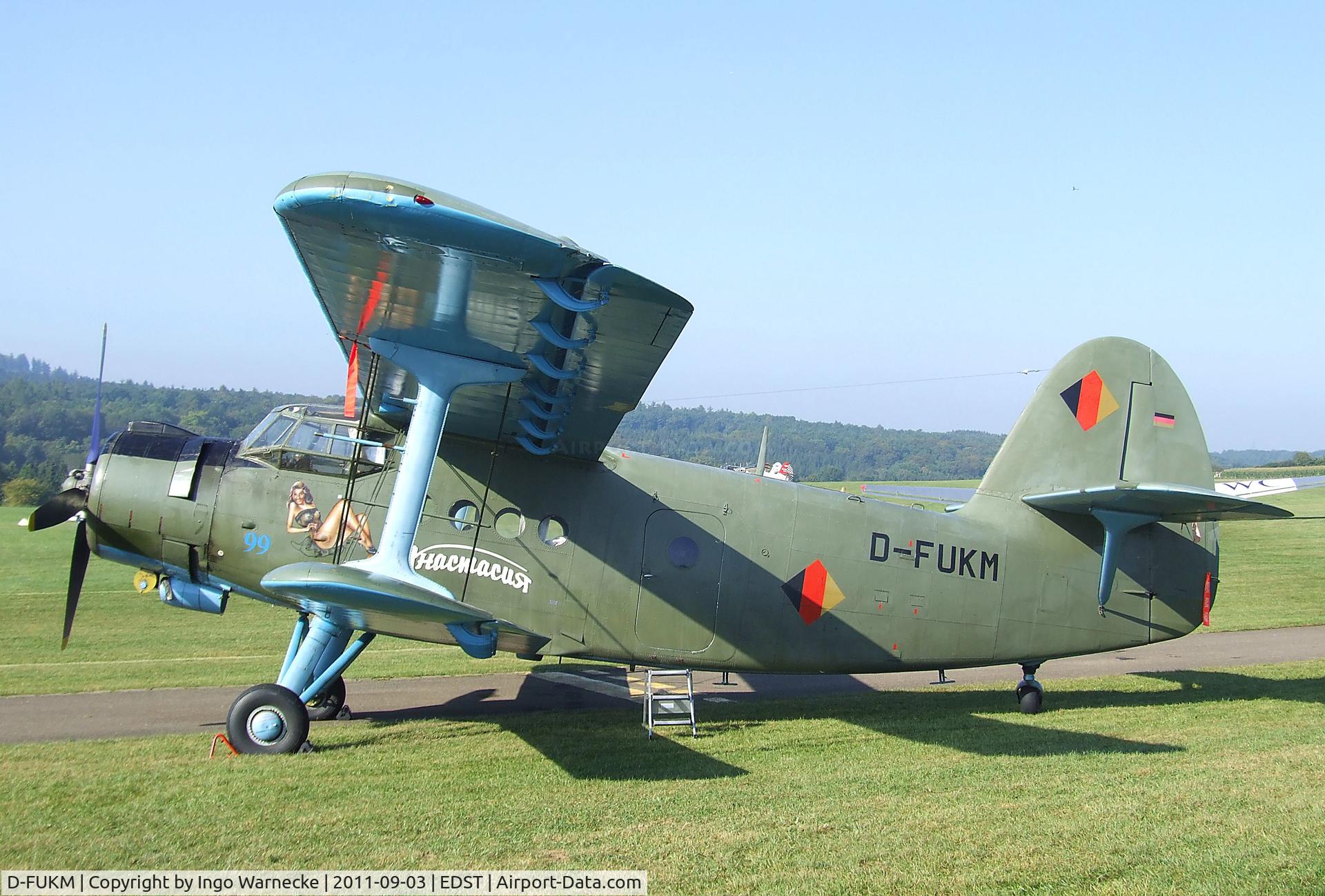 D-FUKM, Antonov AN-2T C/N 17747310, Antonov An-2T COLT at the 2011 Hahnweide Fly-in, Kirchheim unter Teck airfield