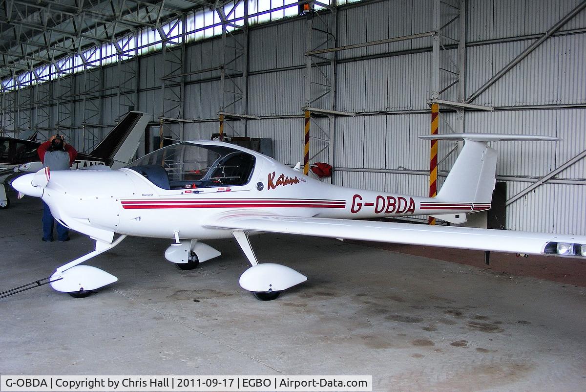 G-OBDA, 1997 Diamond DA-20A-1 Katana C/N 10260, privately owned