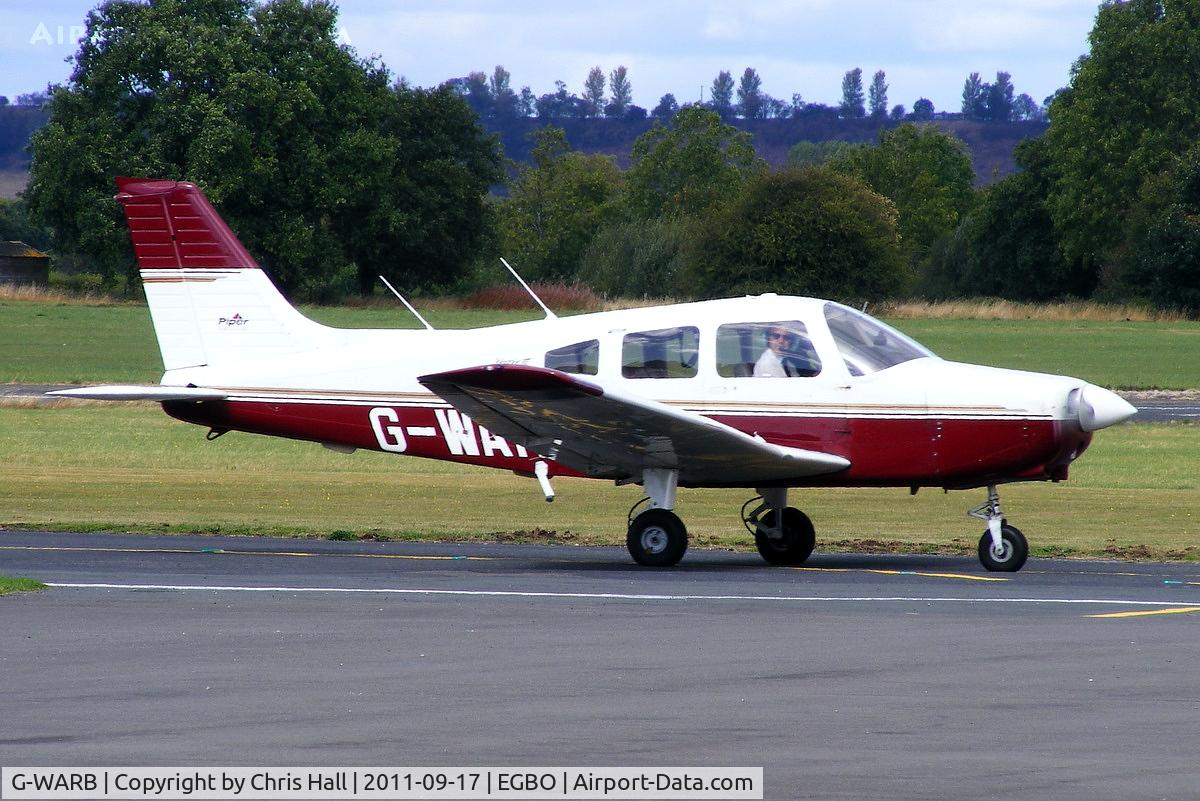 G-WARB, 1998 Piper PA-28-161 Cherokee Warrior III C/N 28-42034, O S F Ltd