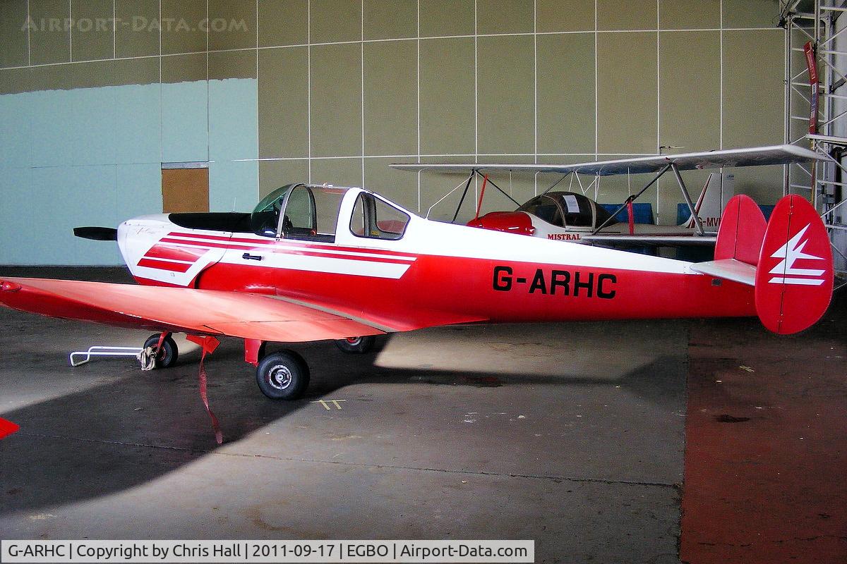 G-ARHC, 1960 Forney F-1A Aircoupe C/N 5734, privately owned