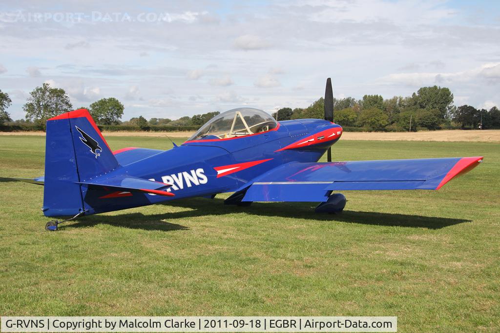 G-RVNS, 2003 Vans RV-4 C/N PFA 181-12443, Vans RV-4 at Breighton Airfield's Helicopter Fly-In, September 2011.