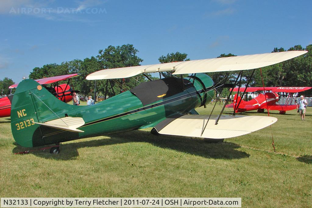 N32133, 1941 Waco UPF-7 C/N 5765, At 2011 Oshkosh