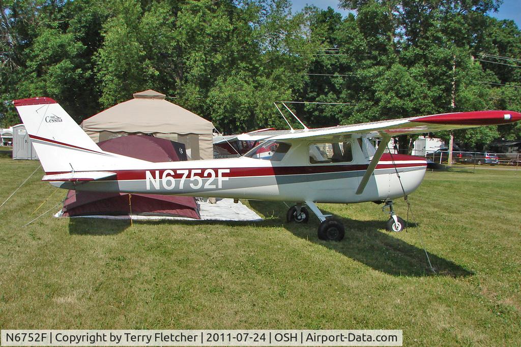N6752F, 1966 Cessna 150F C/N 15063352, At 2011 Oshkosh
