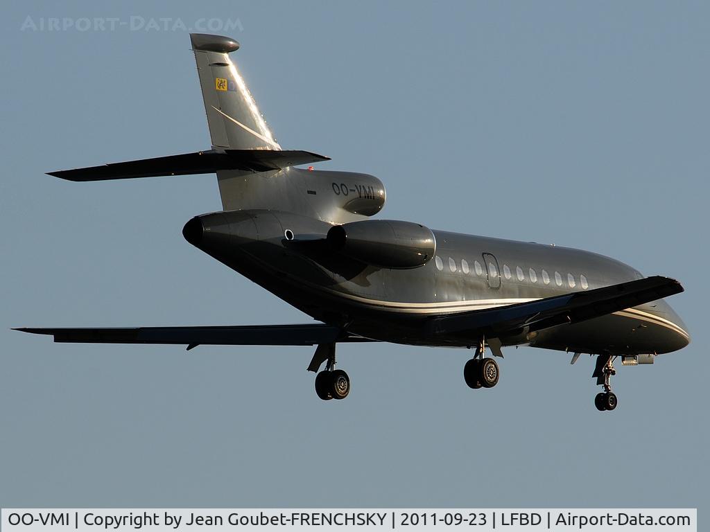 OO-VMI, 2005 Dassault Falcon 900DX C/N 603, landing 23