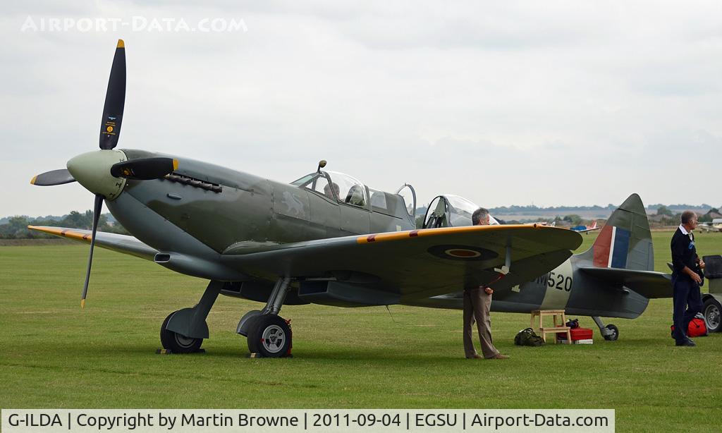 G-ILDA, 1944 Supermarine 509 Spitfire TR.IXc C/N CBAF.10164, SHOT AT DUXFORD