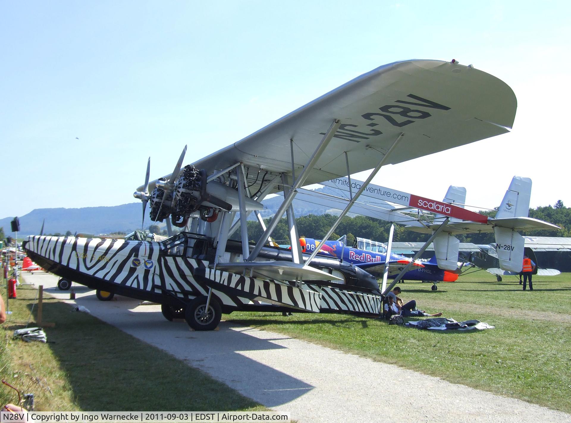 N28V, 2001 Sikorsky S-38B (Replica) C/N B414-20, Sikorsky (Born Again Restorations) S-38B at the 2011 Hahnweide Fly-in, Kirchheim unter Teck airfield