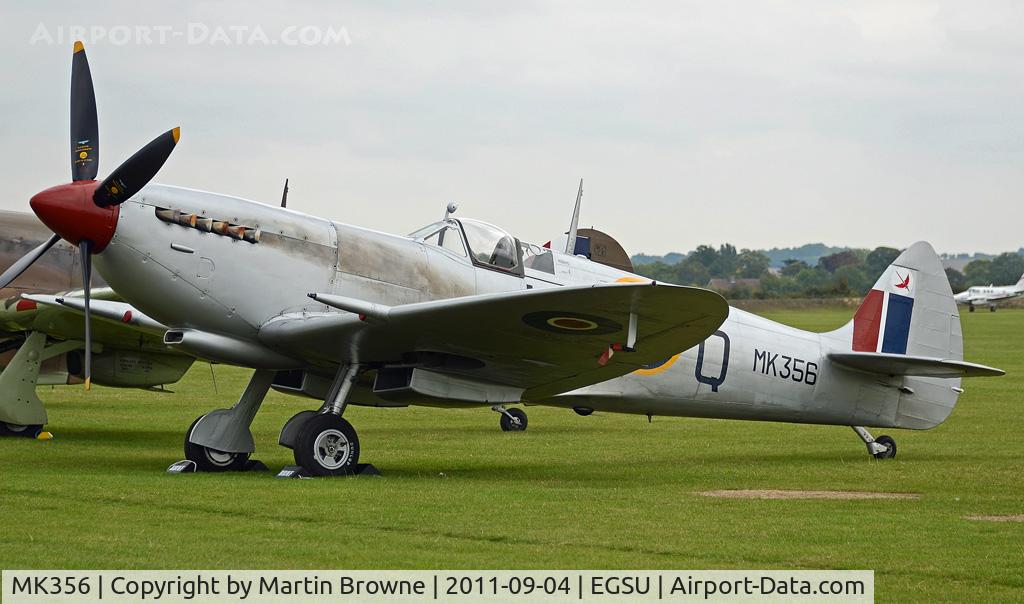 MK356, 1944 Supermarine 361 Spitfire LF.IXc C/N CBAF.IX.1561, SHOT AT DUXFORD