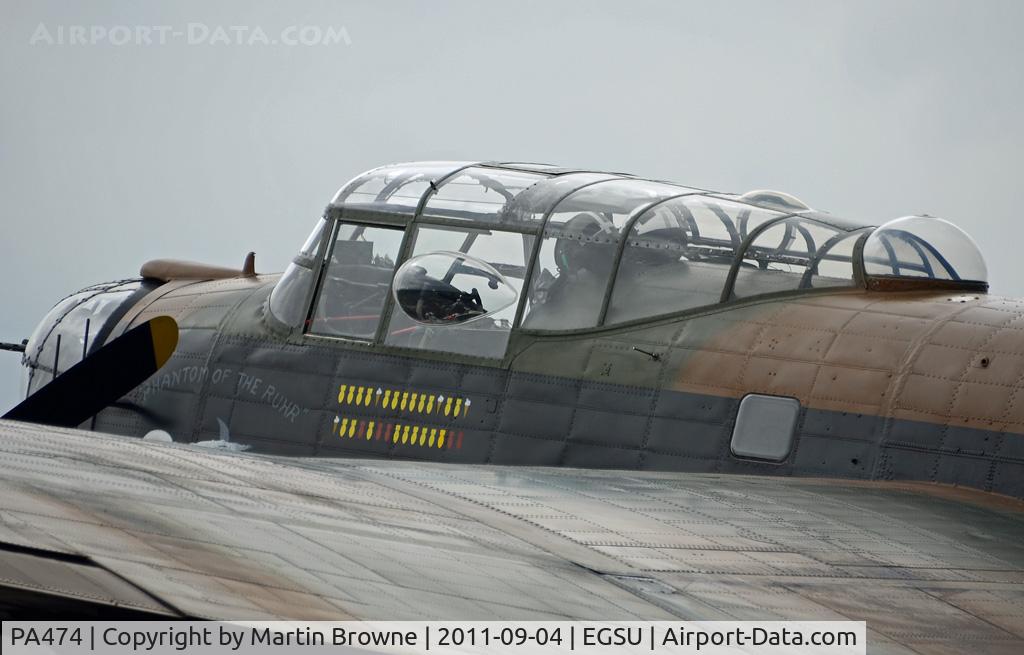 PA474, 1945 Avro 683 Lancaster B1 C/N VACH0052/D2973, COCKPIT CLOSE UP