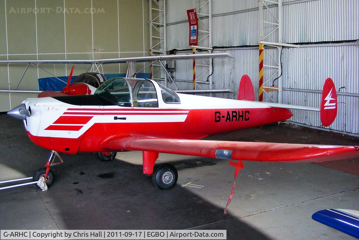 G-ARHC, 1960 Forney F-1A Aircoupe C/N 5734, privately owned