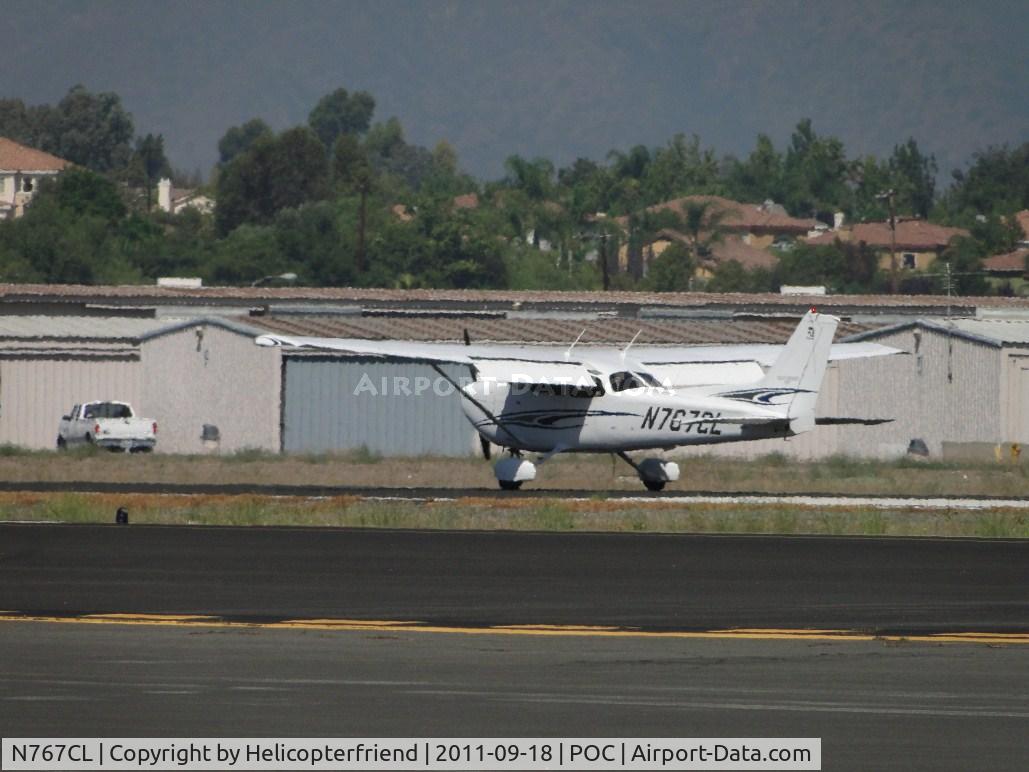 N767CL, 2005 Cessna 172S C/N 172S9987, Rolling out after landing