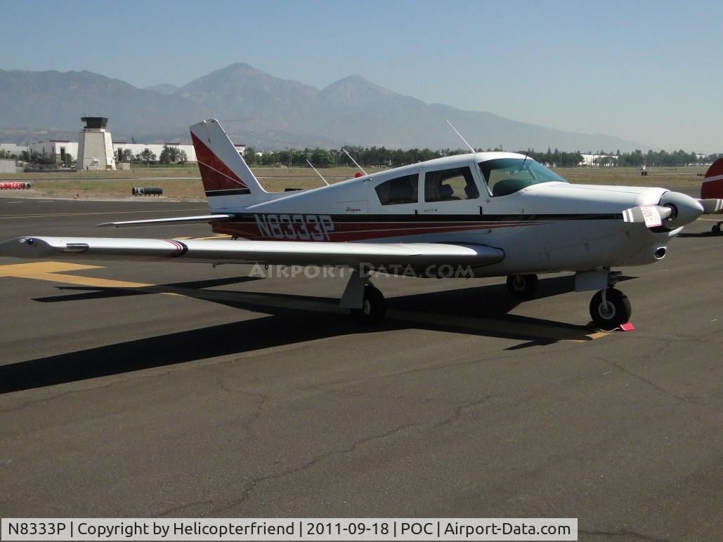 N8333P, 1963 Piper PA-24-250 Comanche C/N 24-3586, Parked in static display north of Norm's Cafe