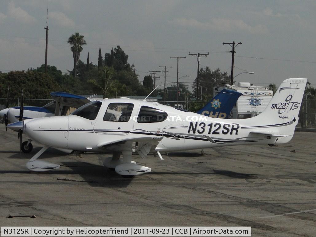 N312SR, 2007 Cirrus SR22 GTS Turbo C/N 2427, Parked at Foothill Parts & Service