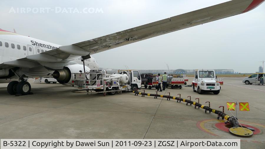 B-5322, 2007 Boeing 737-86N C/N 32688, refueling
