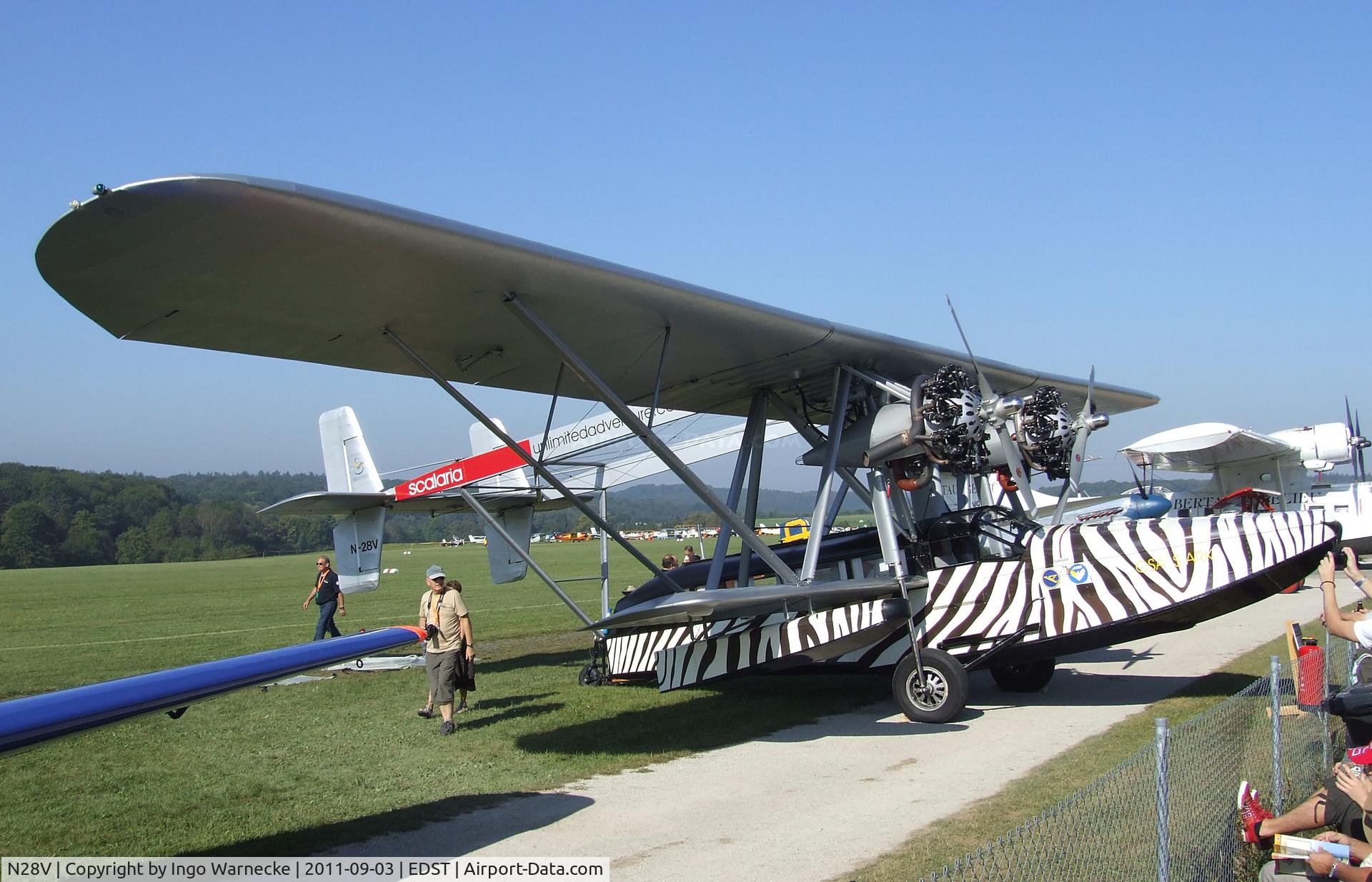 N28V, 2001 Sikorsky S-38B (Replica) C/N B414-20, Sikorsky (Born Again Restorations) S-38B at the 2011 Hahnweide Fly-in, Kirchheim unter Teck airfield