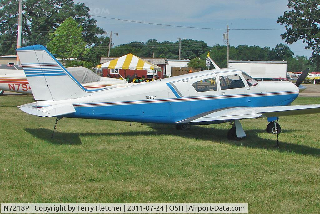 N7218P, 1960 Piper PA-24-180 Comanche C/N 24-2390, At 2011 Oshkosh