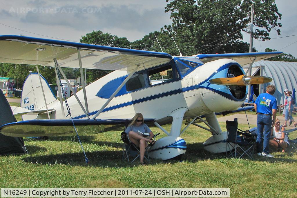 N16249, 1936 Waco YKS-6 C/N 4466, At 2011 Oshkosh