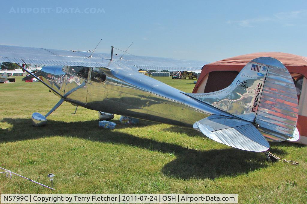 N5799C, 1950 Cessna 170A C/N 19753, At 2011 Oshkosh