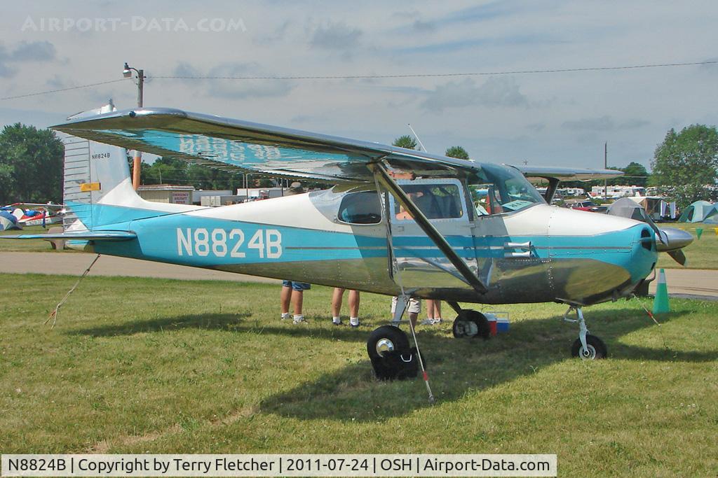 N8824B, 1957 Cessna 172 C/N 36524, At 2011 Oshkosh