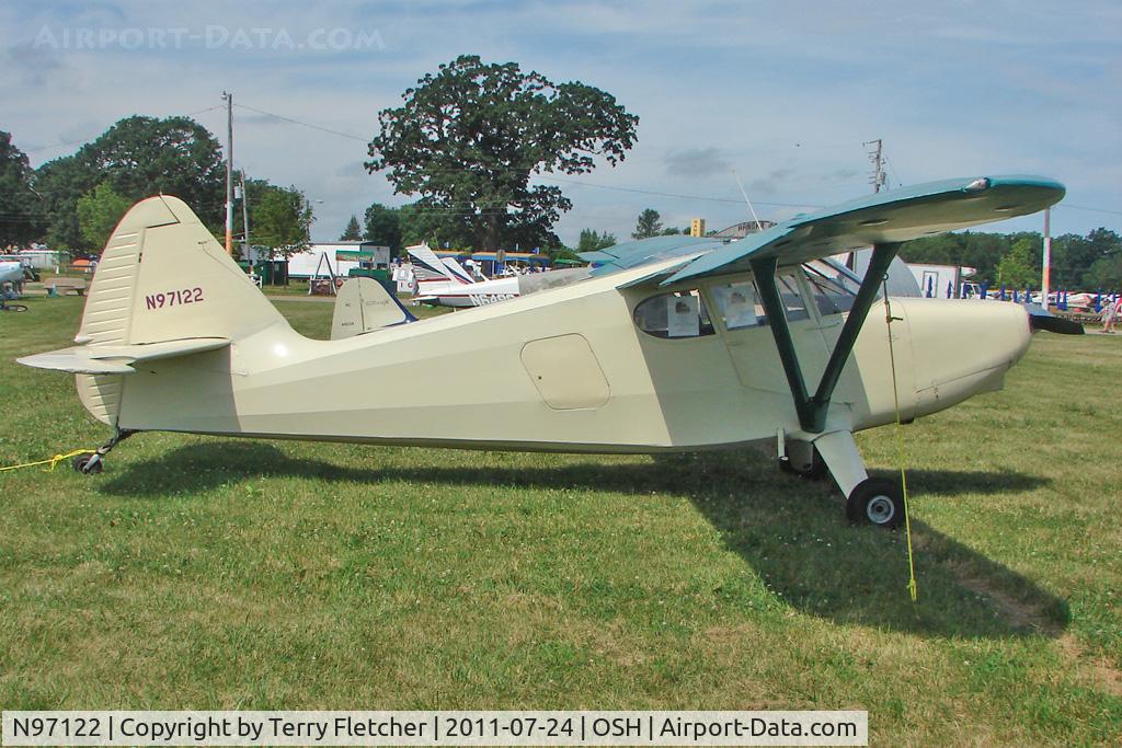 N97122, 1946 Stinson 108-1 Voyager C/N 108-1122, At 2011 Oshkosh