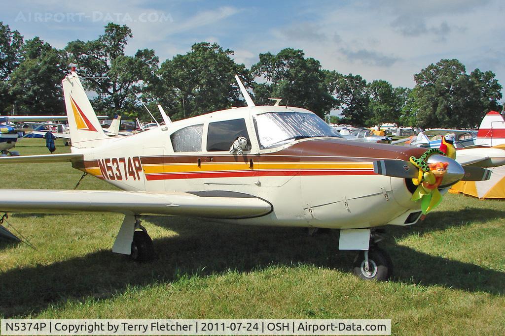 N5374P, 1958 Piper PA-24-250 Comanche C/N 24-424, At 2011 Oshkosh