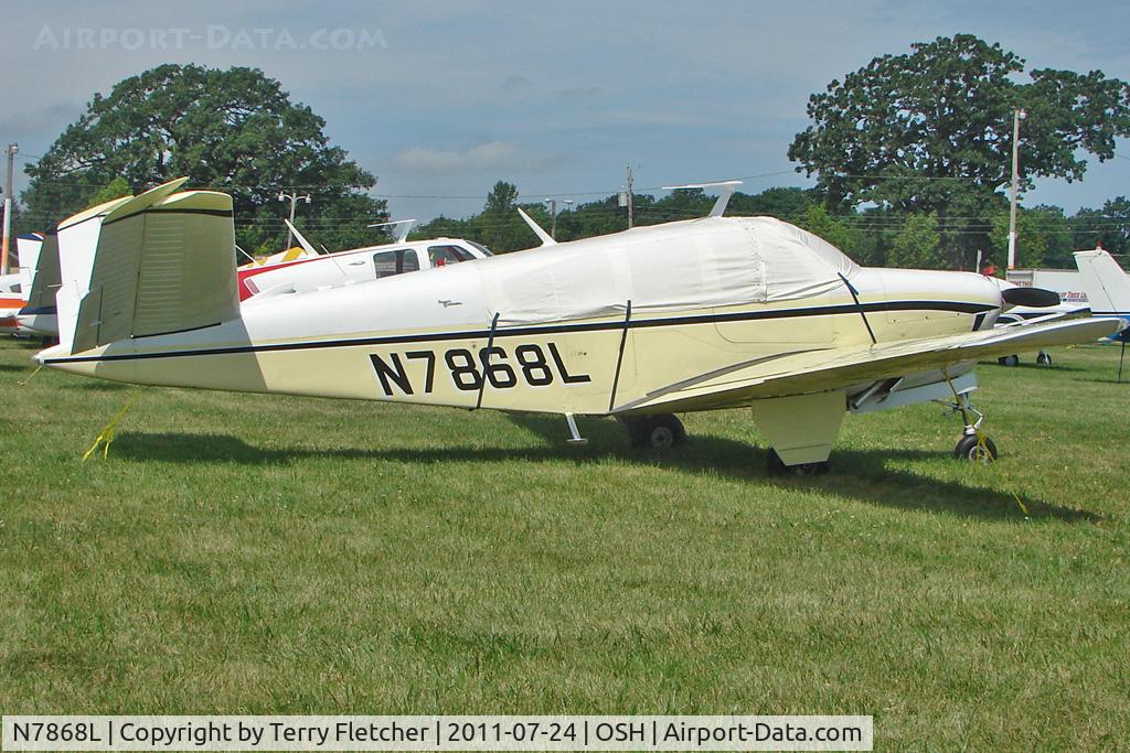 N7868L, 1966 Beech V35 Bonanza C/N D-8292, At 2011 Oshkosh