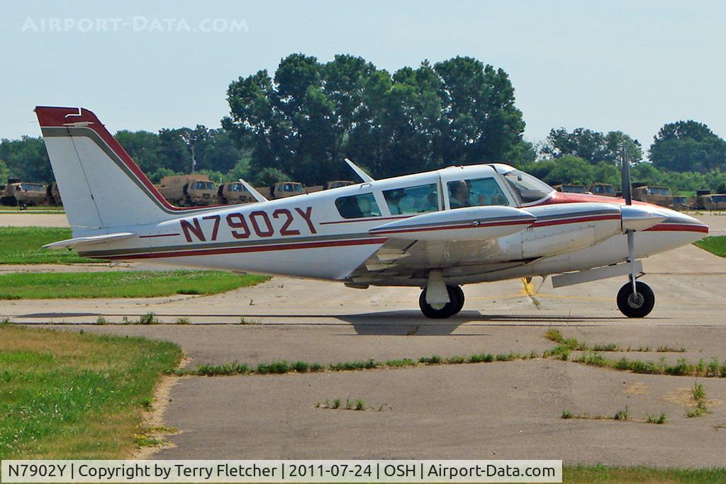 N7902Y, 1966 Piper PA-30 Twin Comanche Twin Comanche C/N 30-990, At 2011 Oshkosh