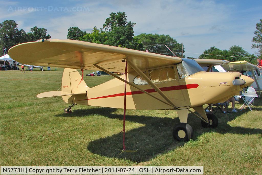 N5773H, 1949 Piper PA-16 Clipper C/N 16-384, At 2011 Oshkosh
