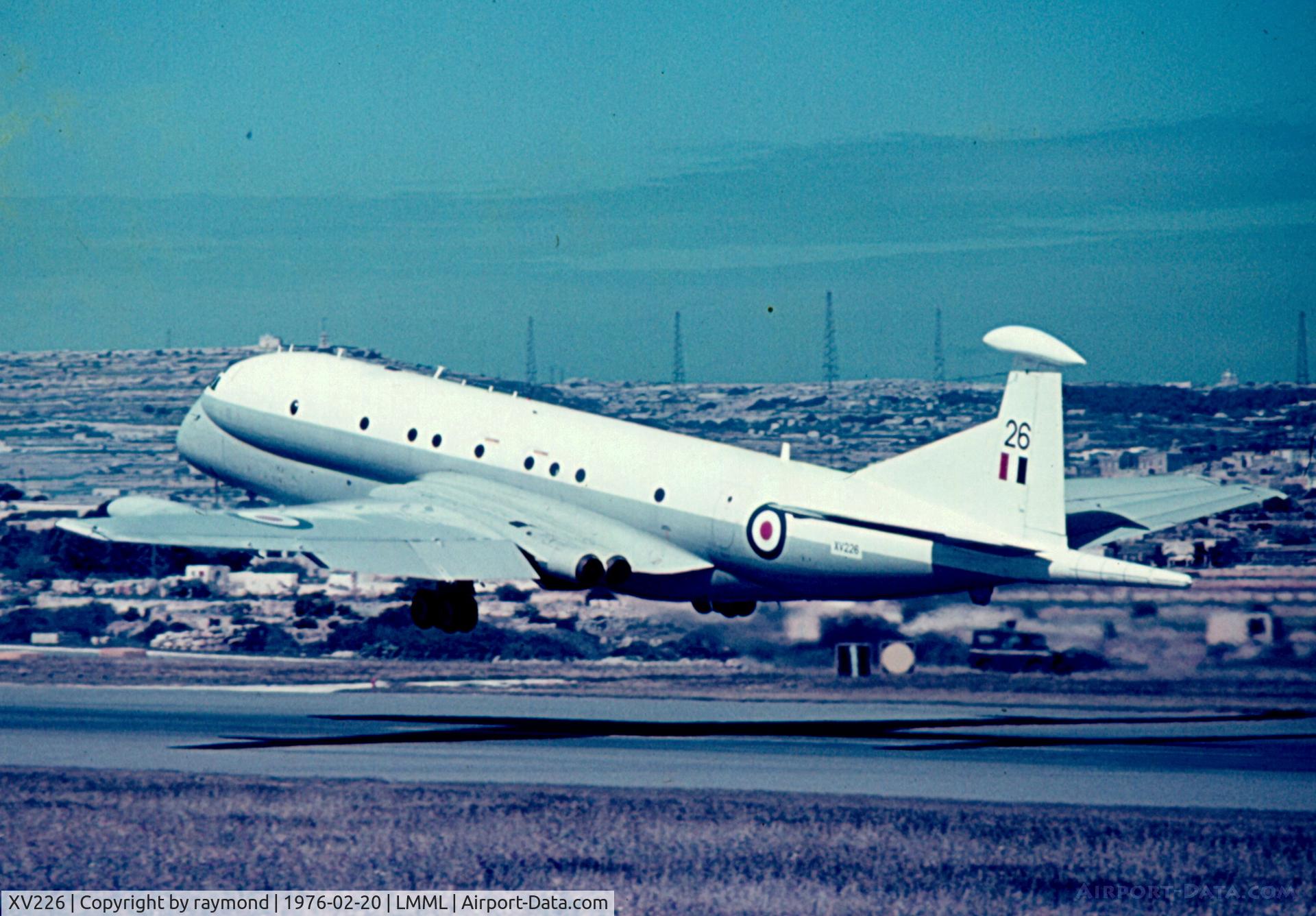 XV226, 1968 Hawker Siddeley Nimrod MR.1 C/N 8001, Nimrod XV226 203Sqd RAF
