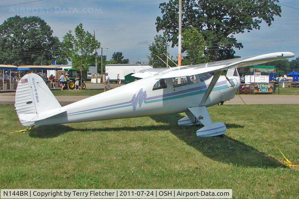 N144BR, 1946 Luscombe 8A C/N 3695, At 2011 Oshkosh