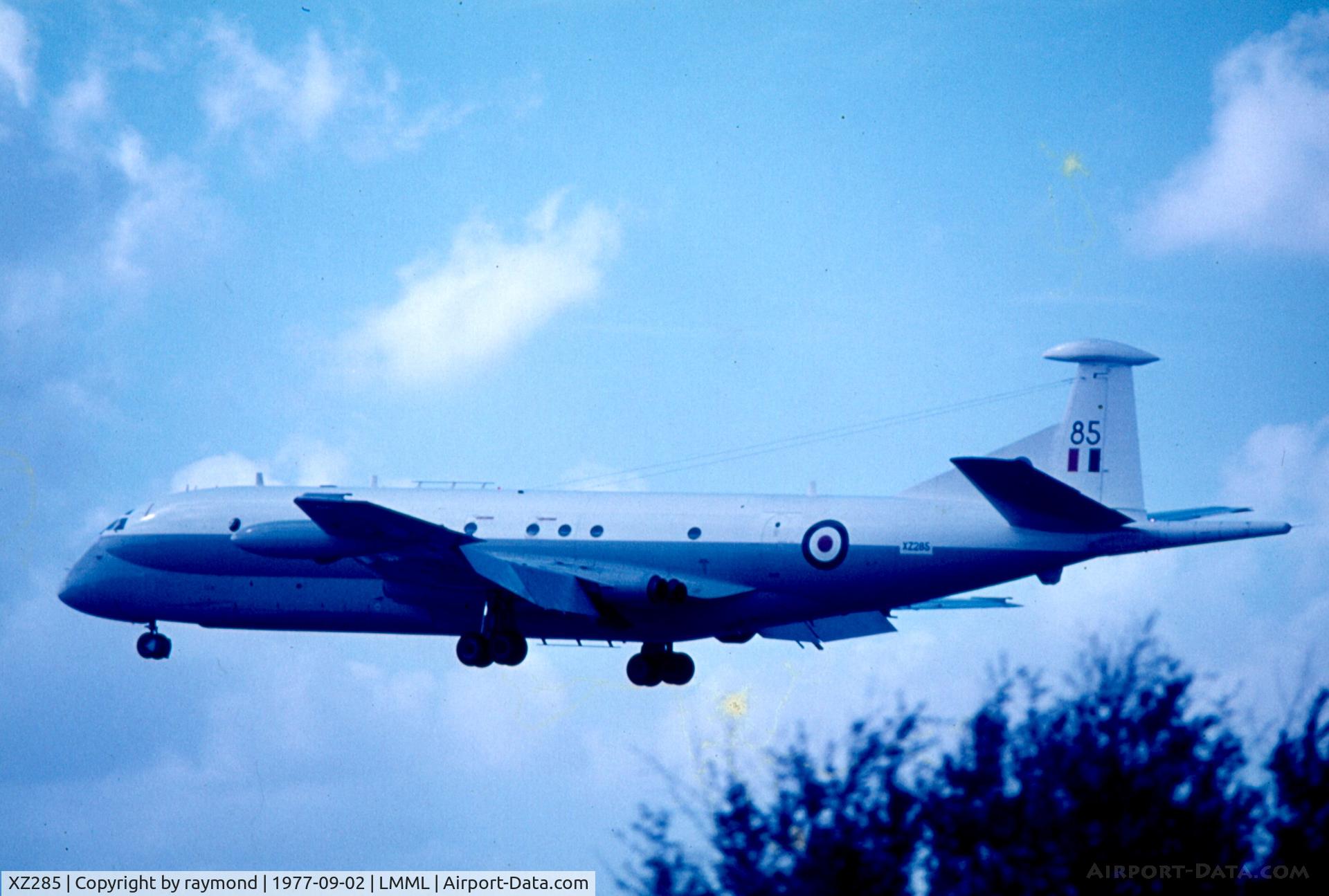 XZ285, Hawker Siddeley Nimrod MR.1 C/N 8047, Nimrod XZ285 RAF