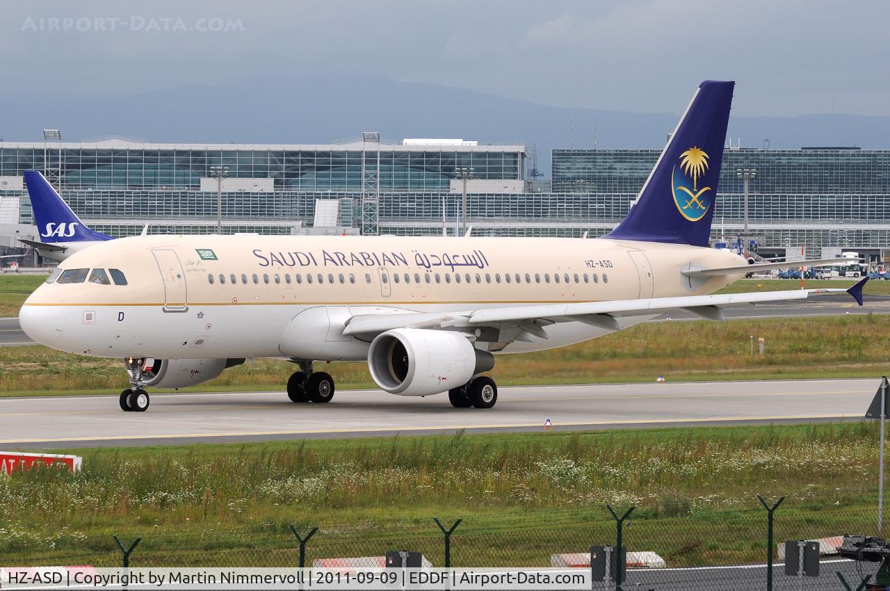 HZ-ASD, 2010 Airbus A320-214 C/N 4364, Saudi Arabian