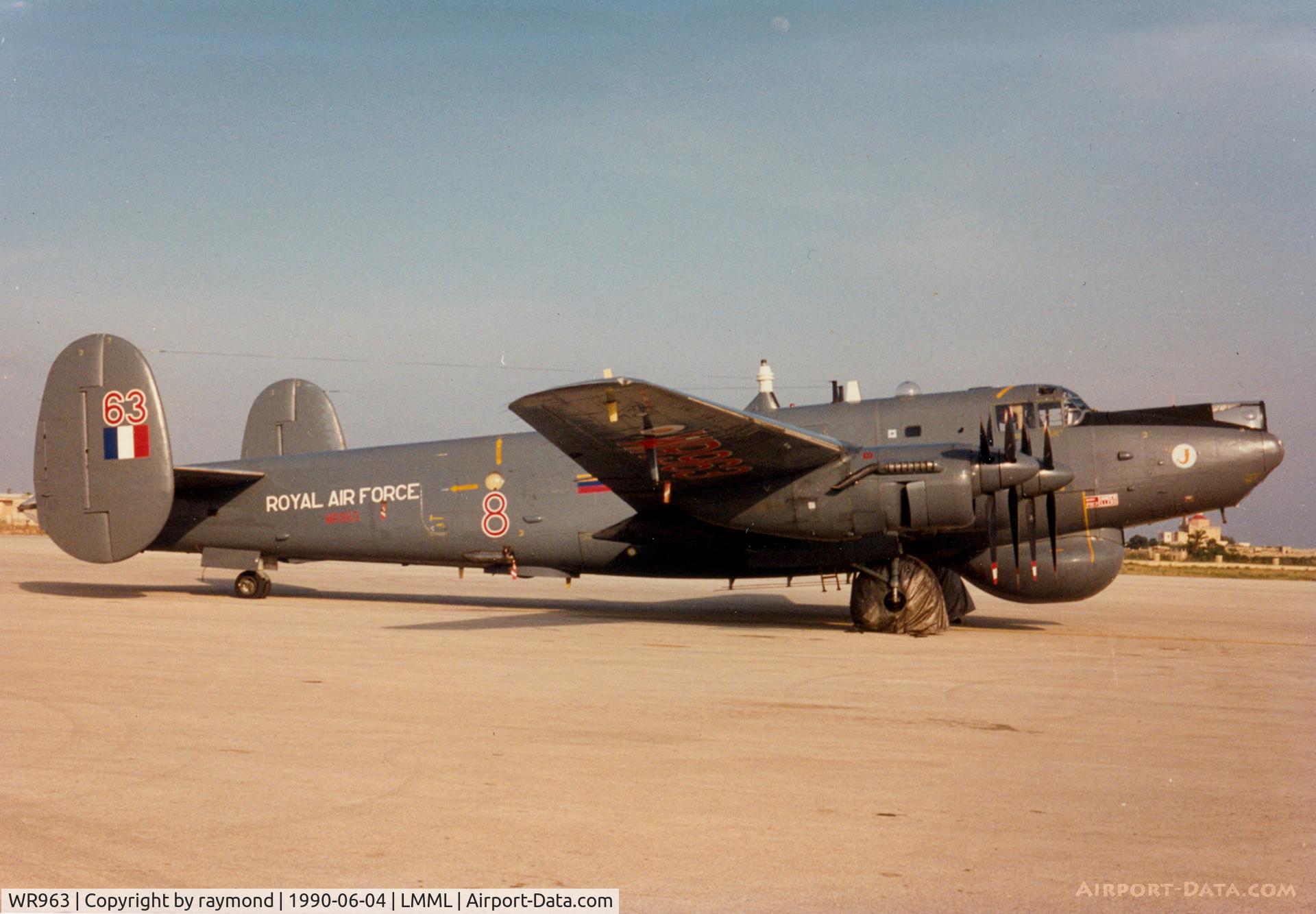 WR963, 1954 Avro 696 Shackleton AEW.2 C/N Not found WR963, Shackelton WR963 8Sqd RAF