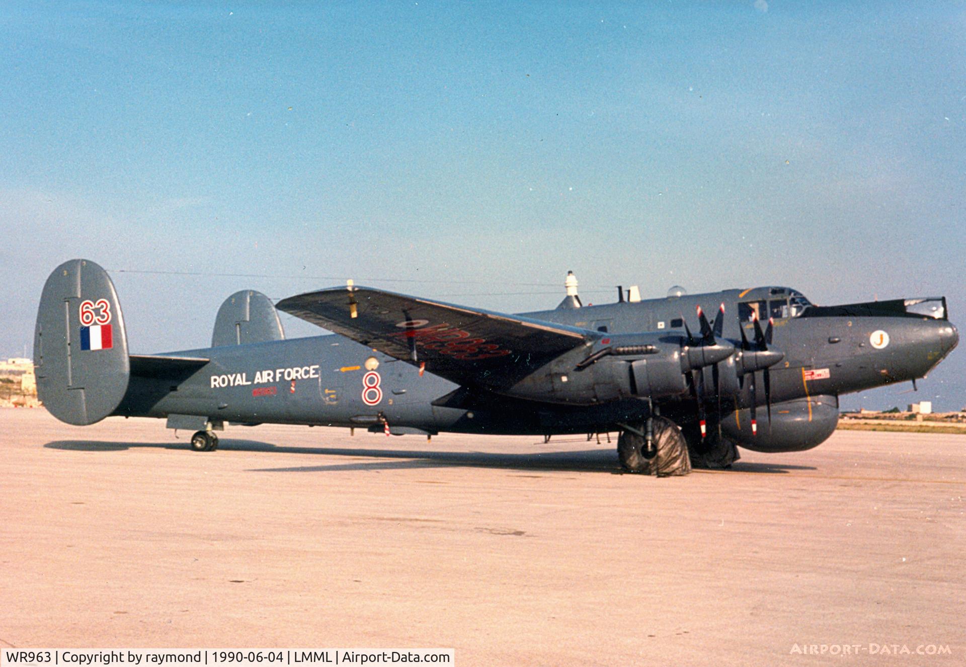 WR963, 1954 Avro 696 Shackleton AEW.2 C/N Not found WR963, Shackelton WR963 8Sqd RAF