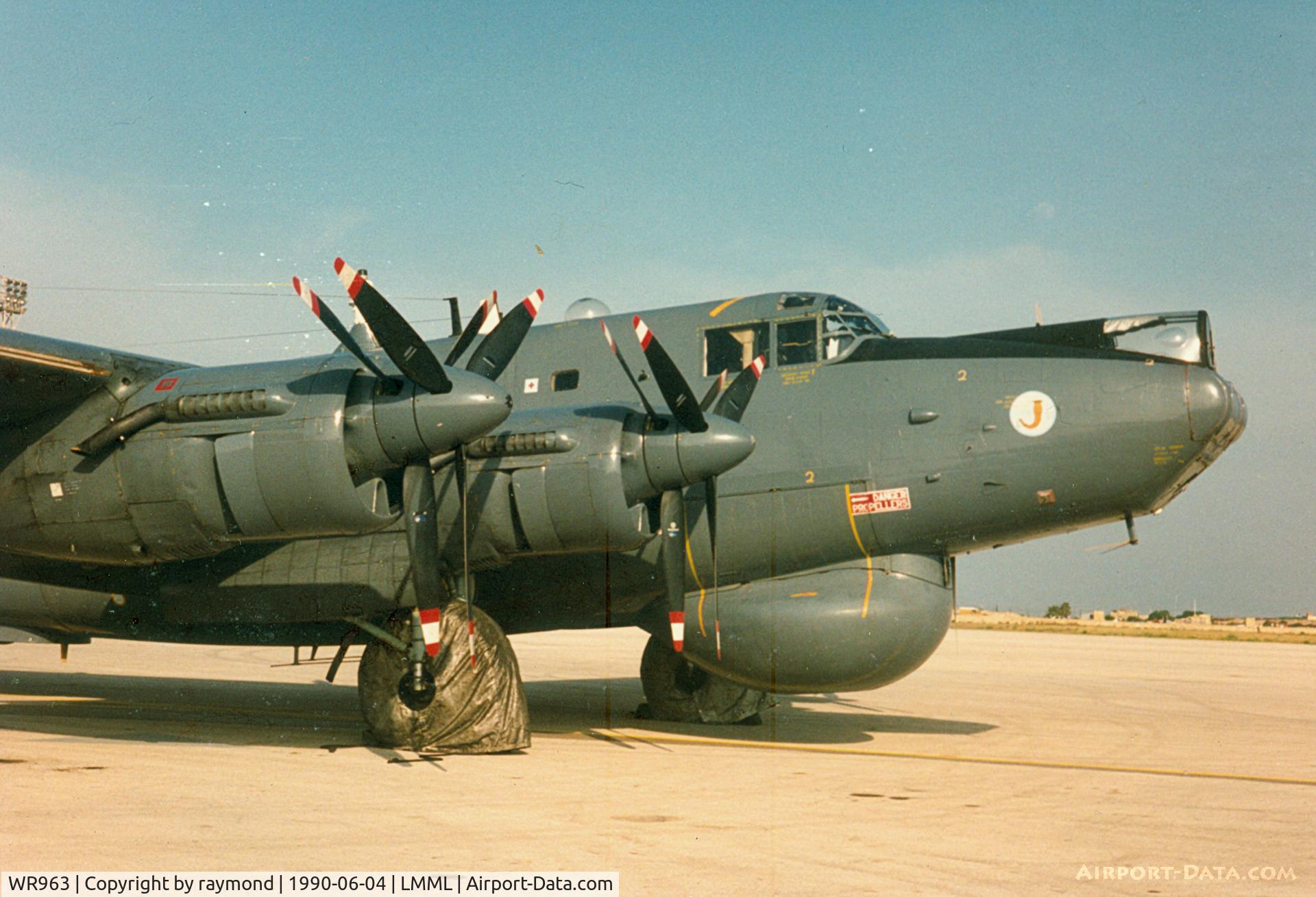WR963, 1954 Avro 696 Shackleton AEW.2 C/N Not found WR963, Shackelton WR963 8Sqd RAF