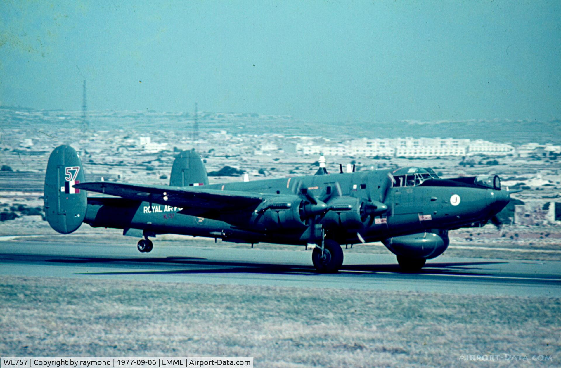 WL757, Avro 716 Shackleton AEW.2 C/N Not found WL757, Shackelton WL757 8Sqd RAF