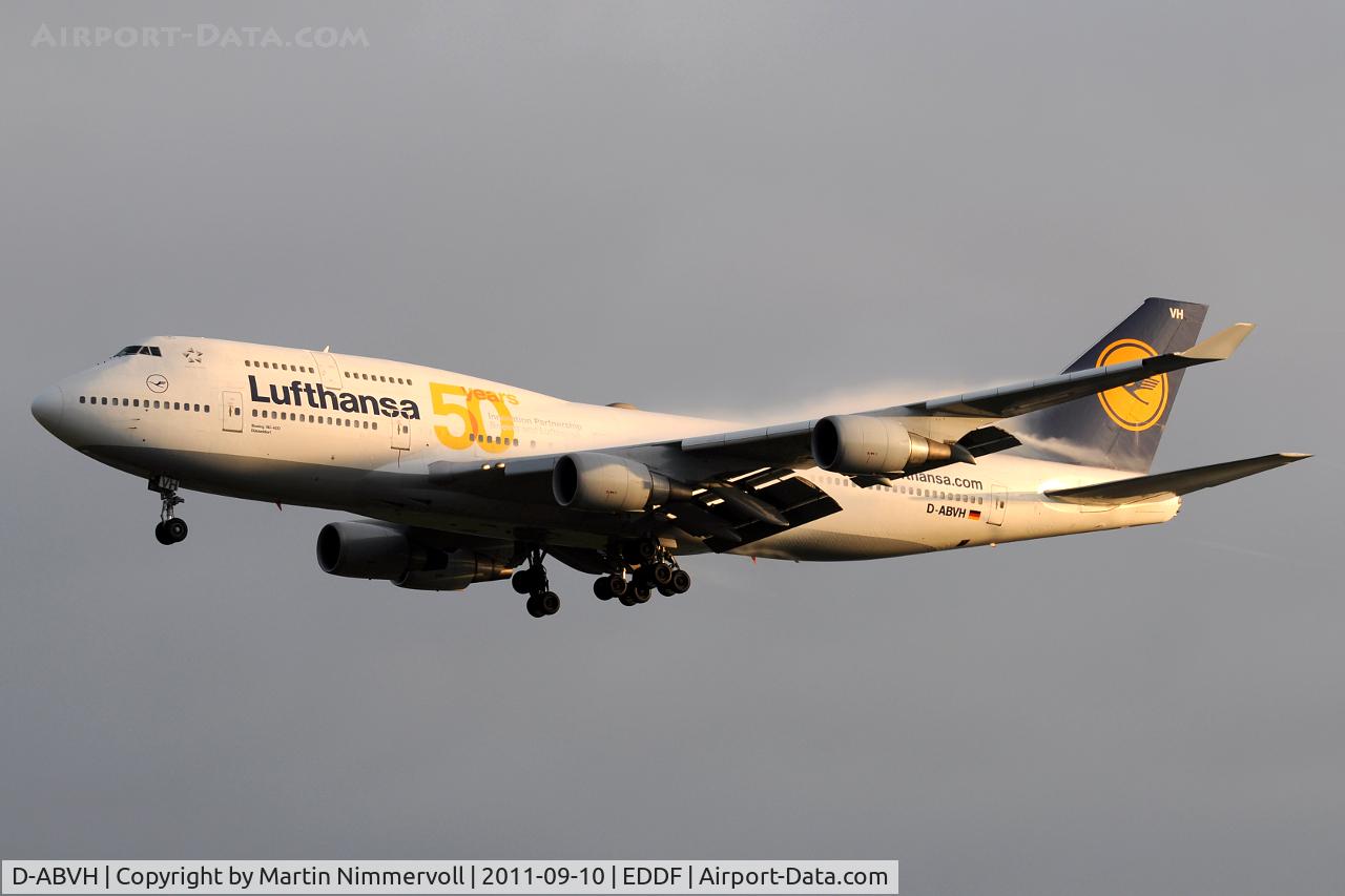 D-ABVH, 1991 Boeing 747-430 C/N 25045, Lufthansa