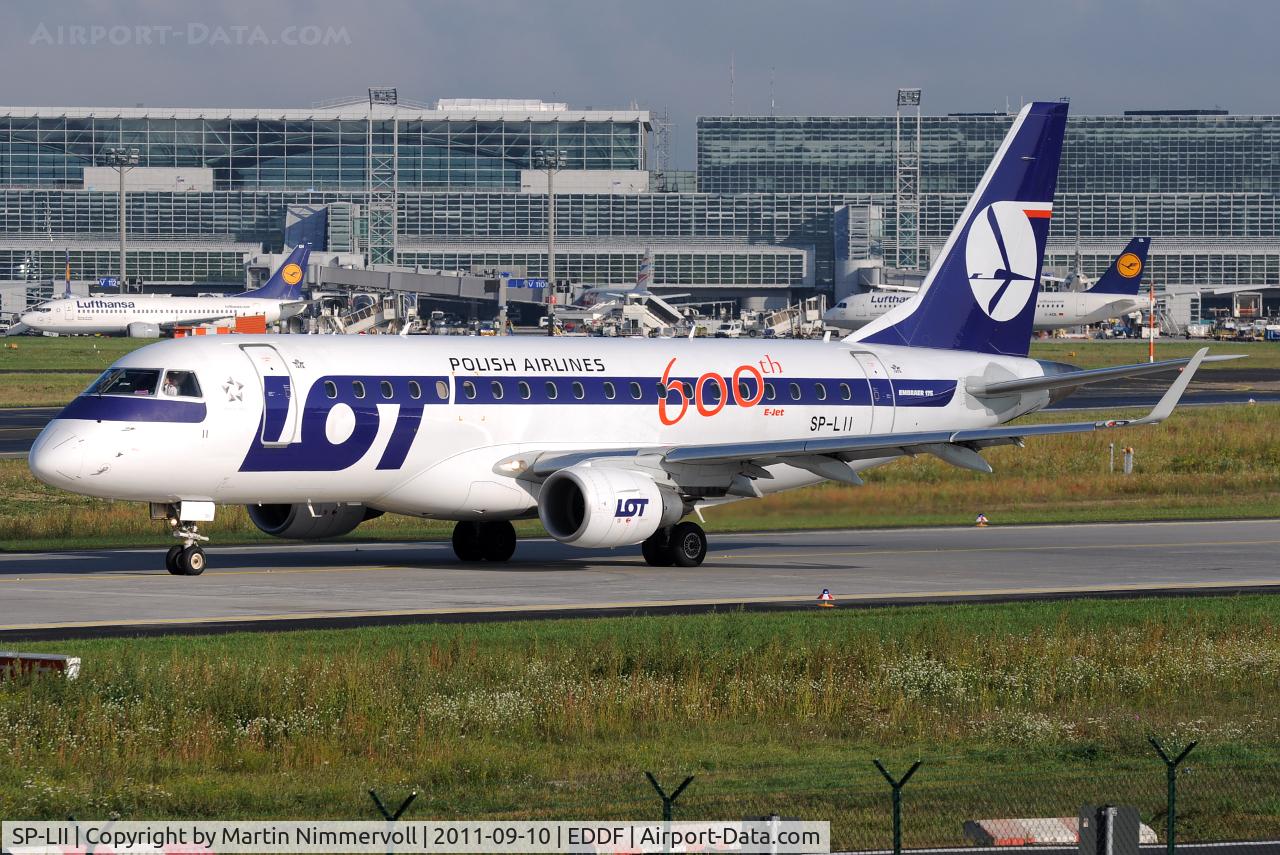 SP-LII, 2009 Embraer 175LR (ERJ-170-200LR) C/N 17000290, LOT