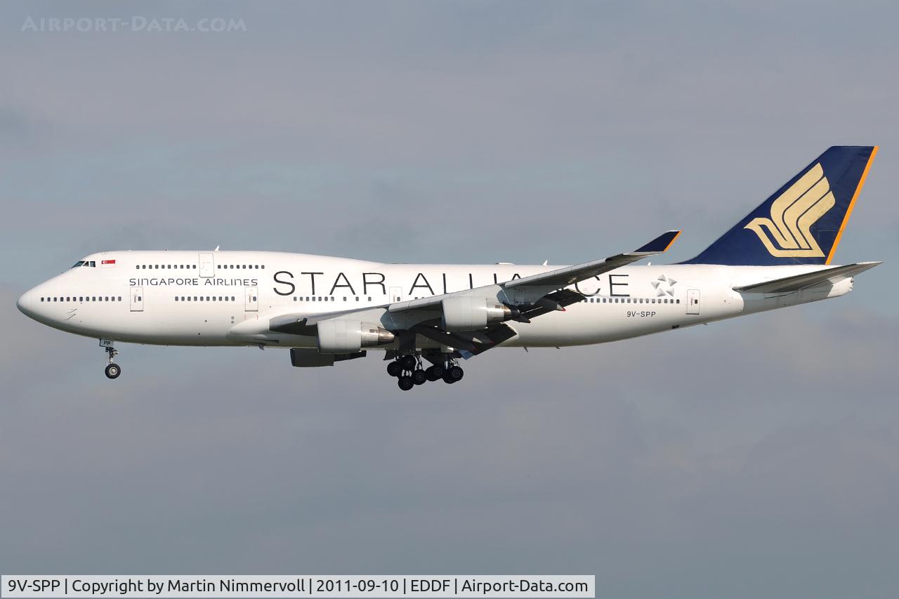 9V-SPP, 2001 Boeing 747-412 C/N 28029, Singapore Airlines
