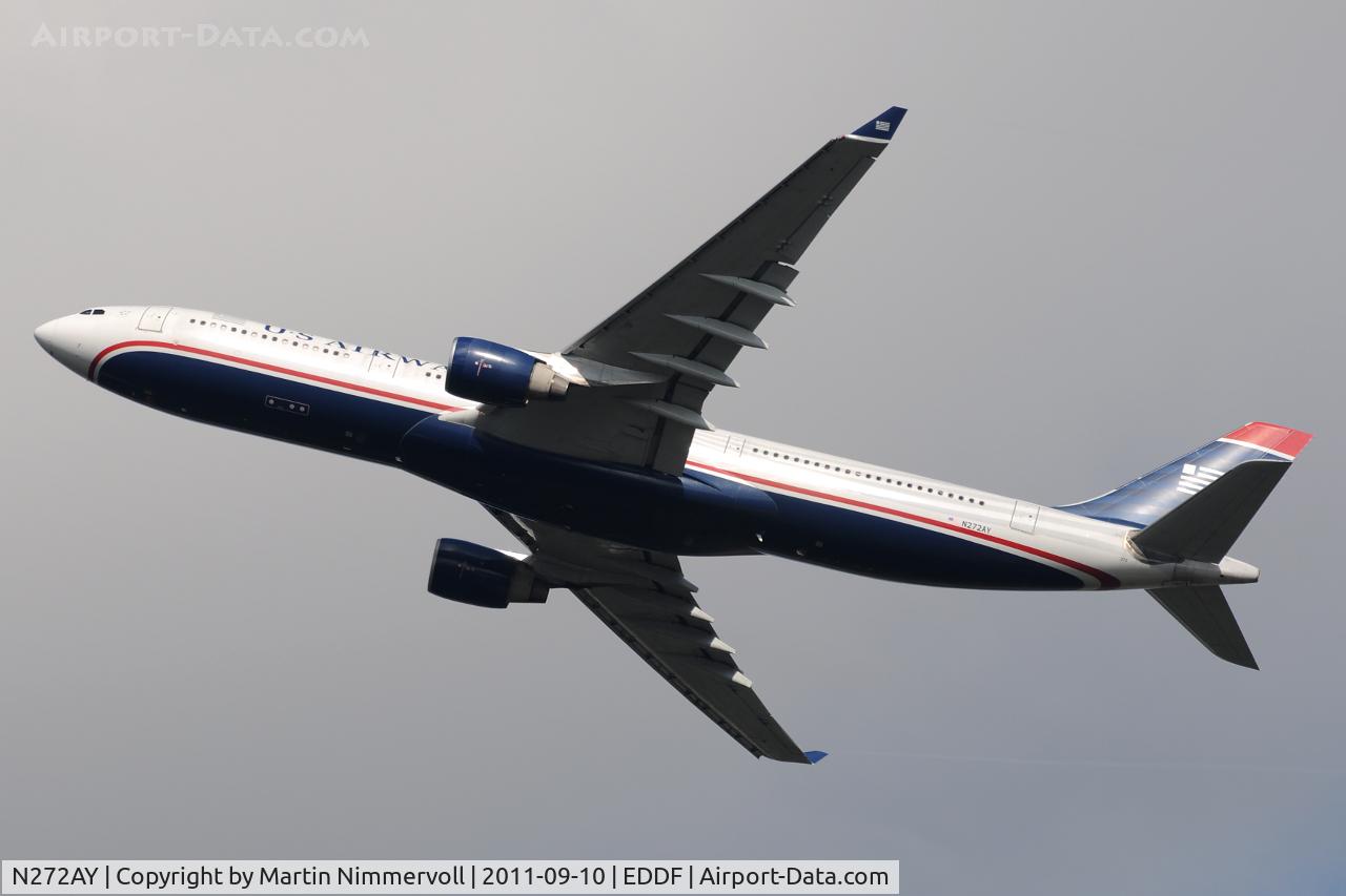 N272AY, 2000 Airbus A330-323 C/N 333, US Airways
