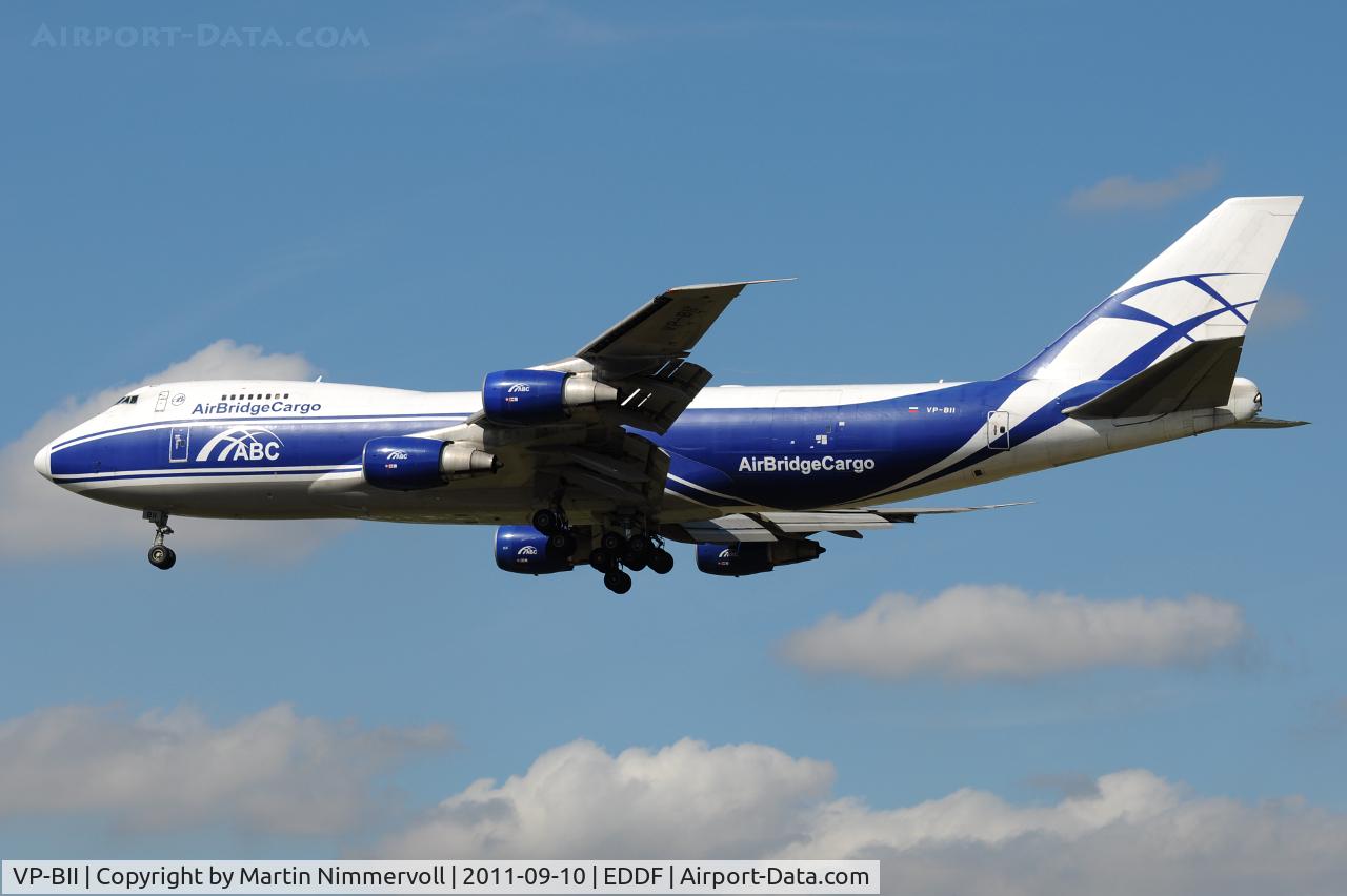 VP-BII, 1990 Boeing 747-281F C/N 24576, Air Bridge Cargo