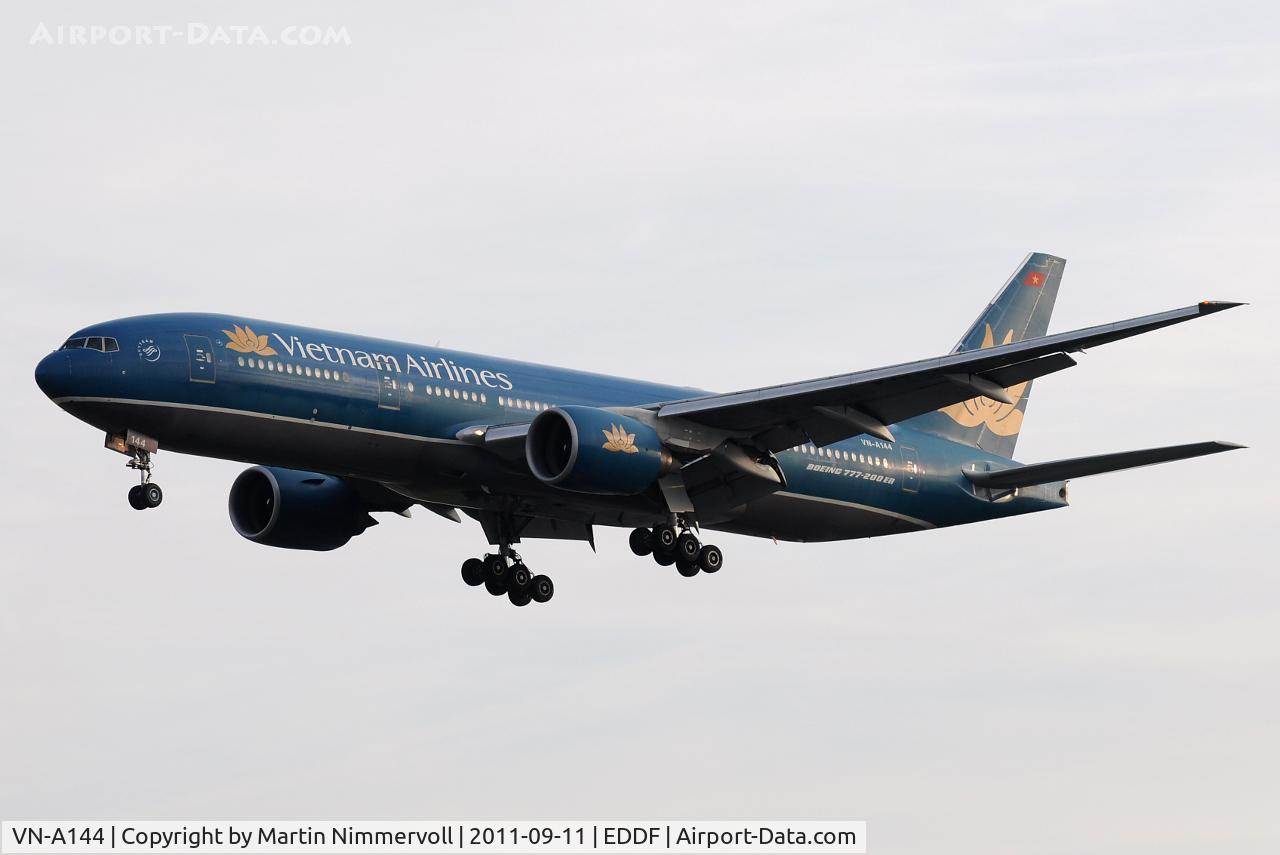 VN-A144, Boeing 777-2K6/ER C/N 33503, Vietnam Airlines