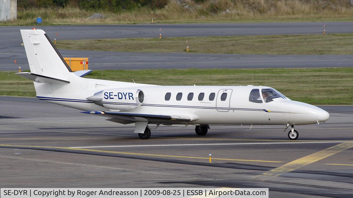 SE-DYR, 1979 Cessna 551 Citation II/SP C/N 551-0132, Gunnar Dafgård AB