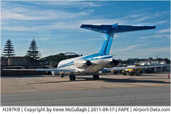 N287KB, 1987 McDonnell Douglas DC-9-87 (MD87) C/N 49768, FAPE - Port Elizabeth airport, South Africa.
Taken out of Military Dakota C-47 TP