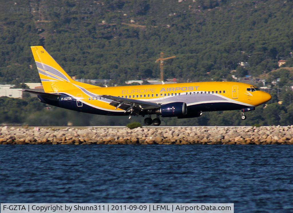 F-GZTA, 1998 Boeing 737-33V(QC) C/N 29333/3084, Landing rwy 13L
