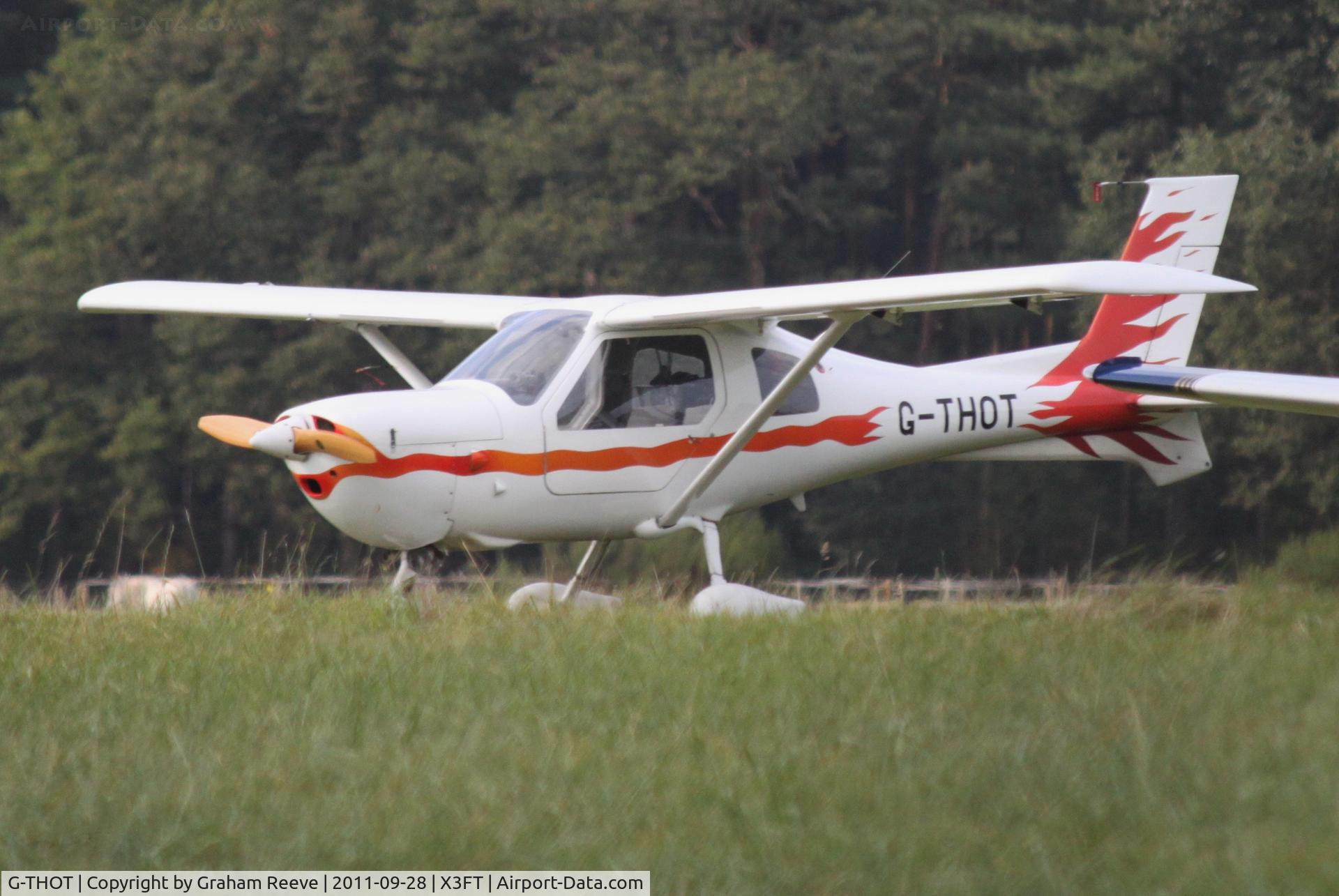 G-THOT, 1998 Jabiru SK C/N PFA 274-13159, Parked at Felthorpe.
